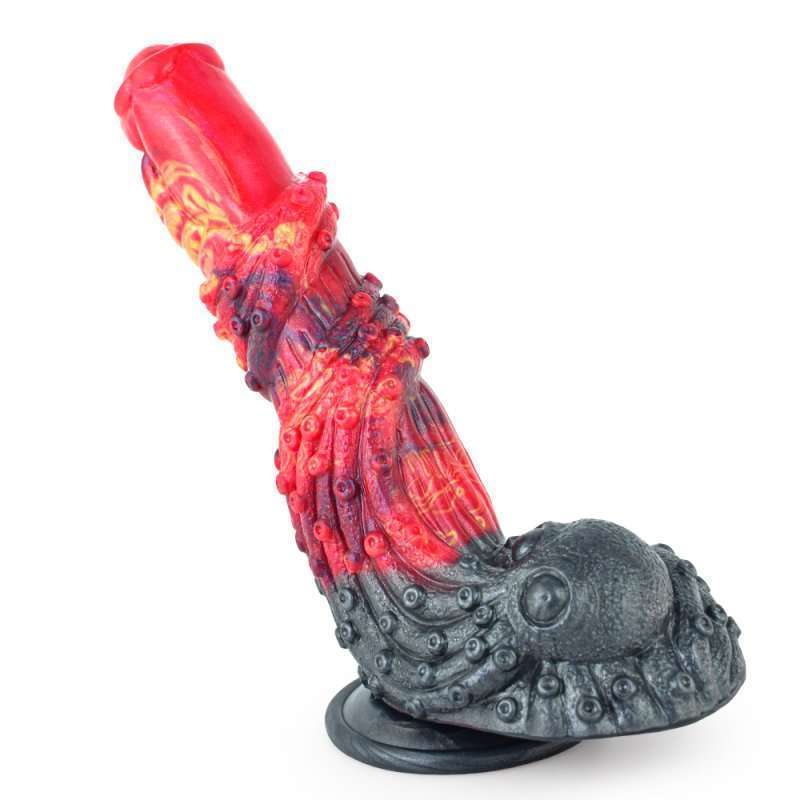 Dragon Color Silicone Dildo - 09