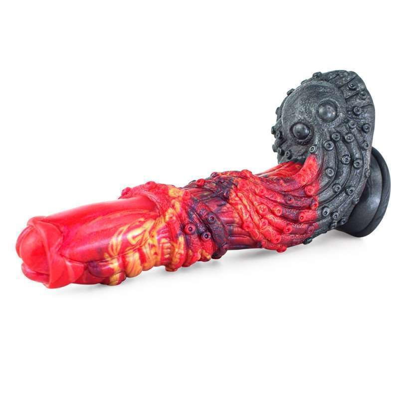 Dragon Color Silicone Dildo - 09