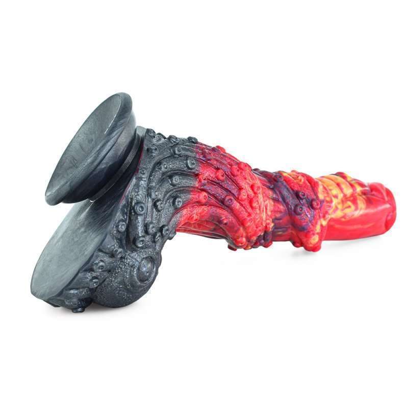 Dragon Color Silicone Dildo - 09