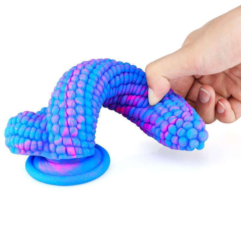 Corn Double Color Silicone Dildo