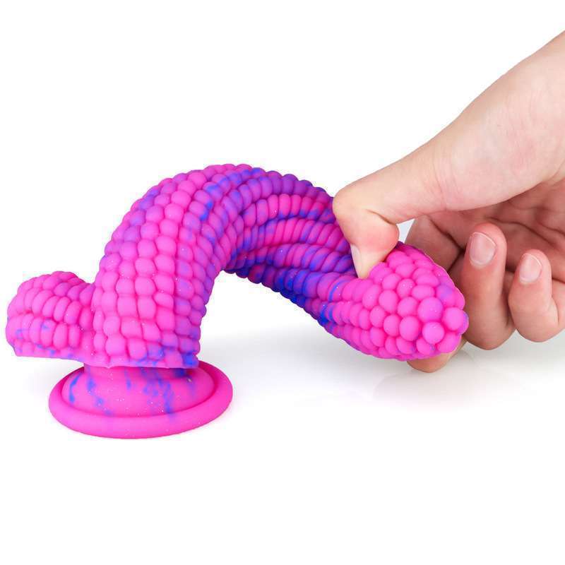 Corn Double Color Silicone Dildo