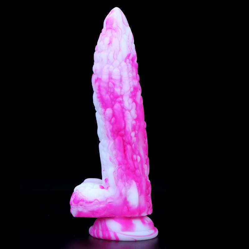 Balsam Pear Colorful Silicone Dildo