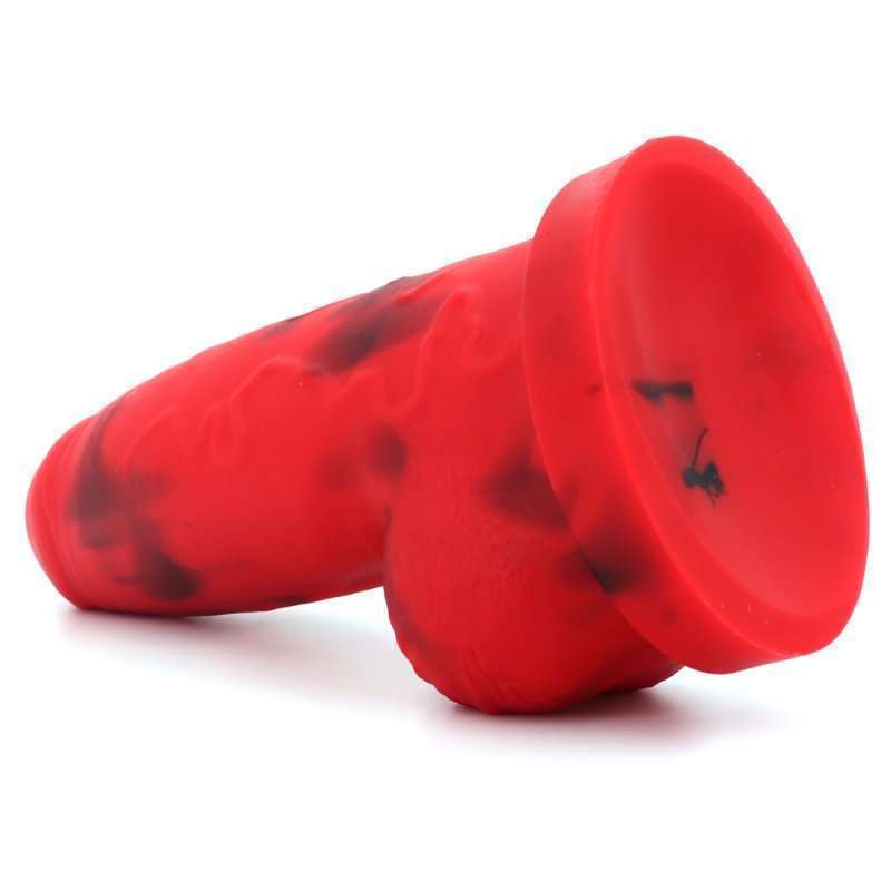 Soft Silicone Large Realistic Dildo -Red