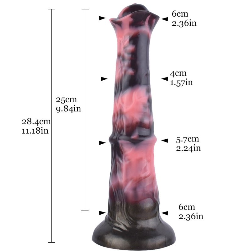 Simulated Animal Dildo 11.1 IN -A