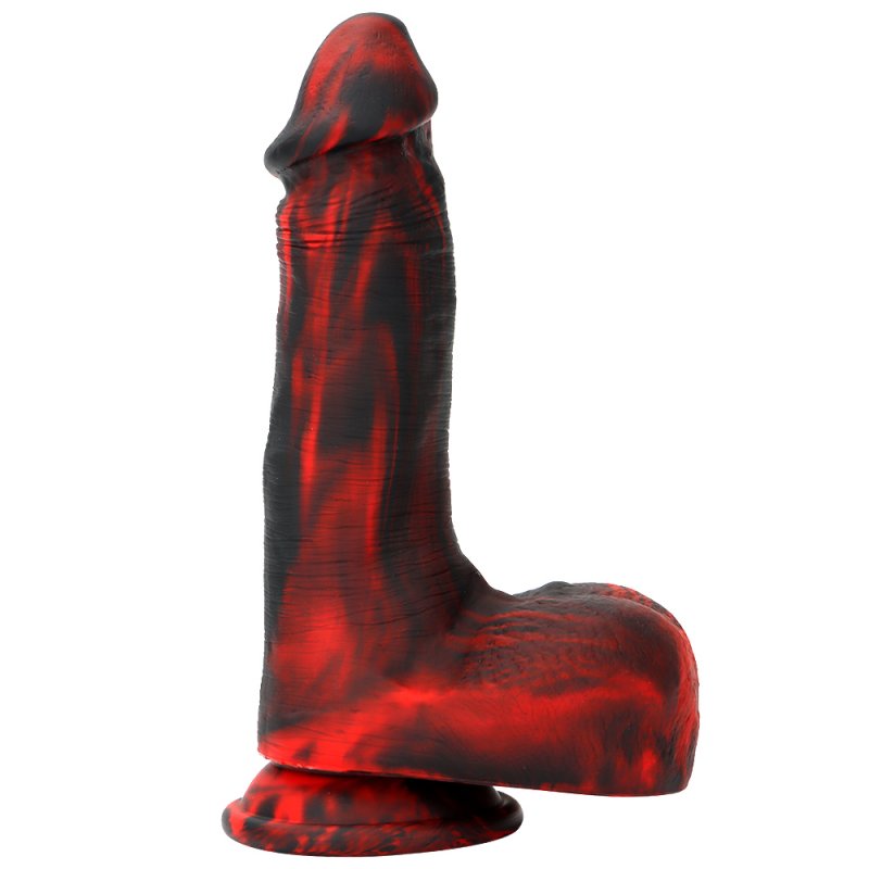 Double Color Silicone Large Dildo -04