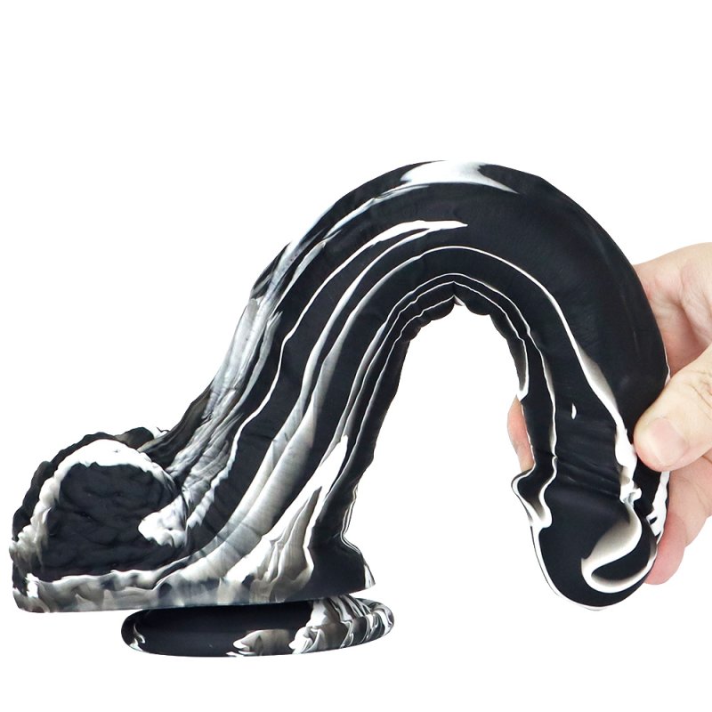 Ink Silicone Huge Realistic Dildo - 10.6 inch