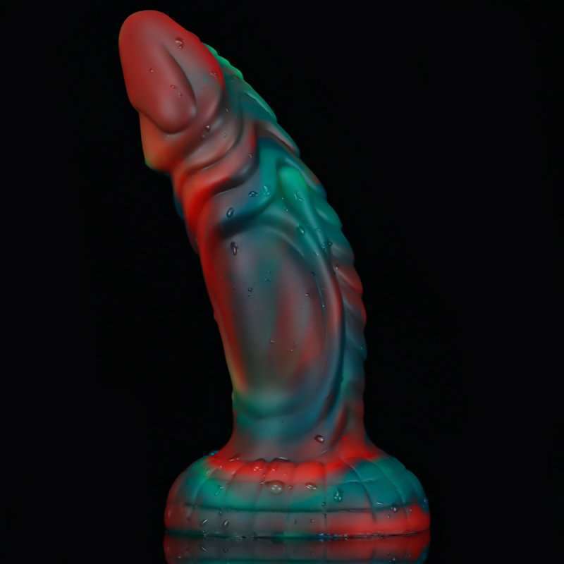 Little Monster Silicone Dildo - Green