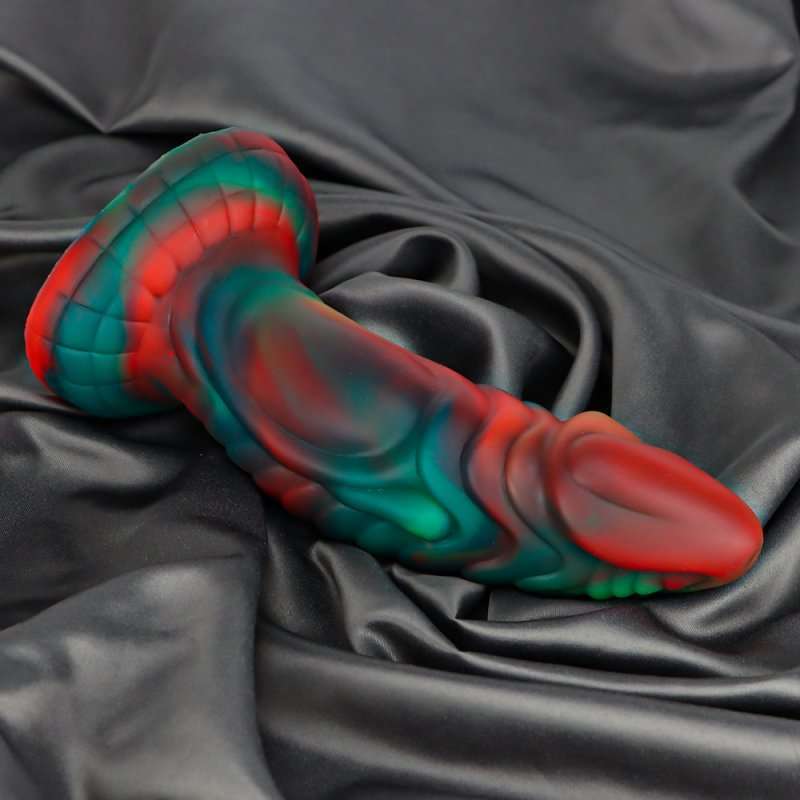 Little Monster Silicone Dildo - Green