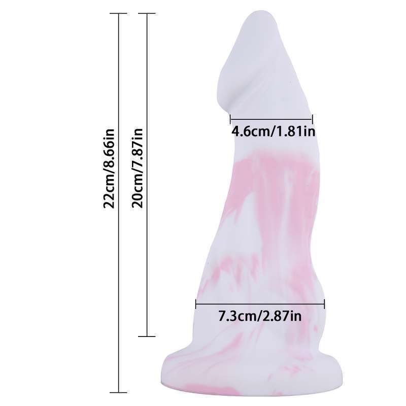 Colorful Silicone  Realistic Dildo - Penguin