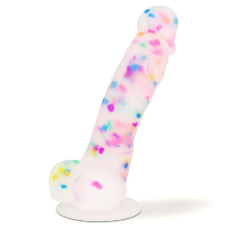 Jelly Colorful Liquid Silicone Dildo