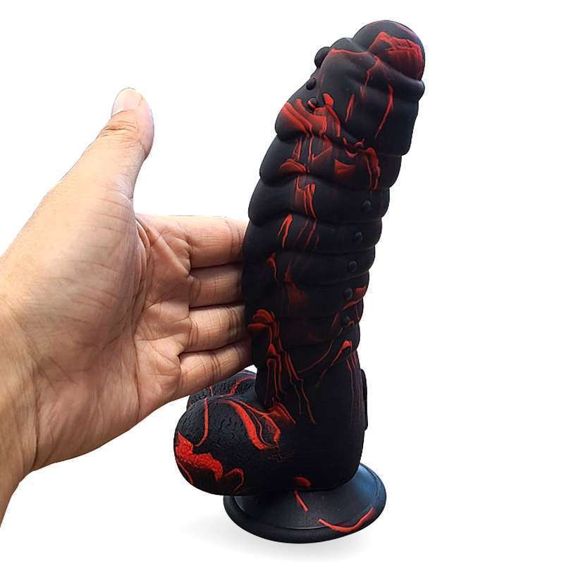 Scale Colorful Realistic Dildo