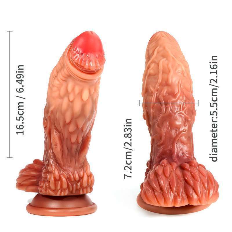 Pangolin Lifelike Silicone Dildo