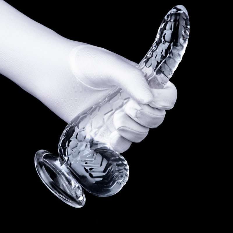 Snake Pattern Jelly Dildo