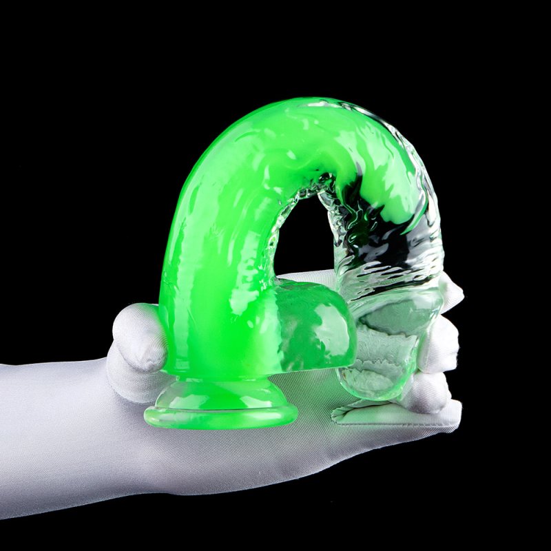 Jelly Dildo With Mutiple Colors Core