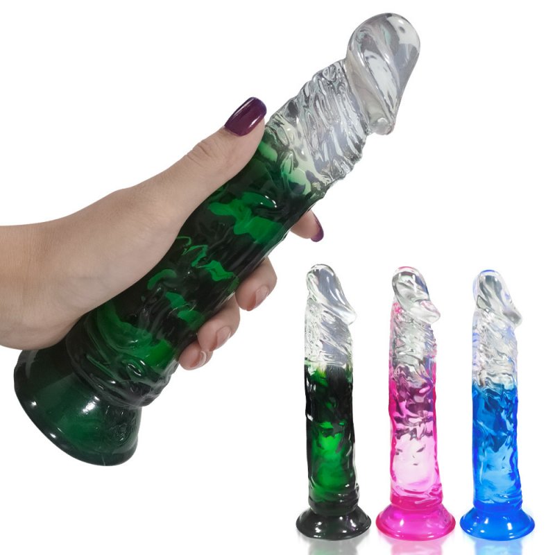 Two-Tone Suction-Cup Dildo