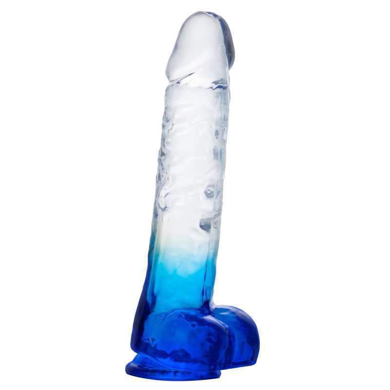 Double Color Jelly Dildo With Ball