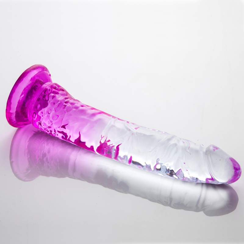 Double Color Jelly Dildo
