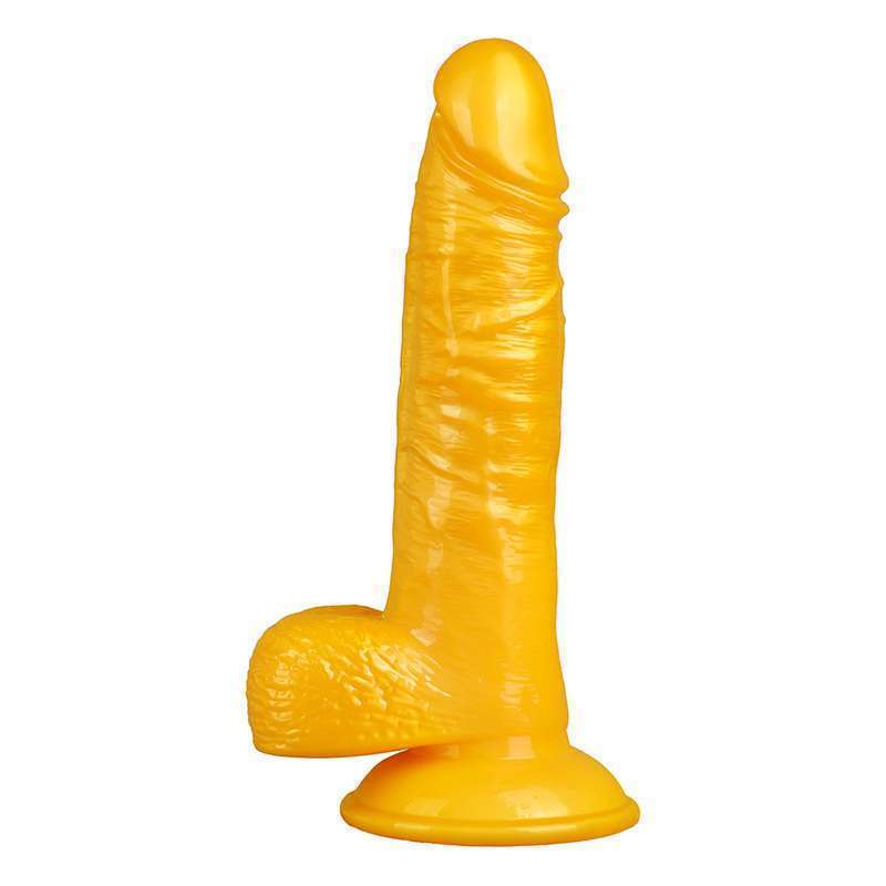 Pearl Color Realistic Dildo