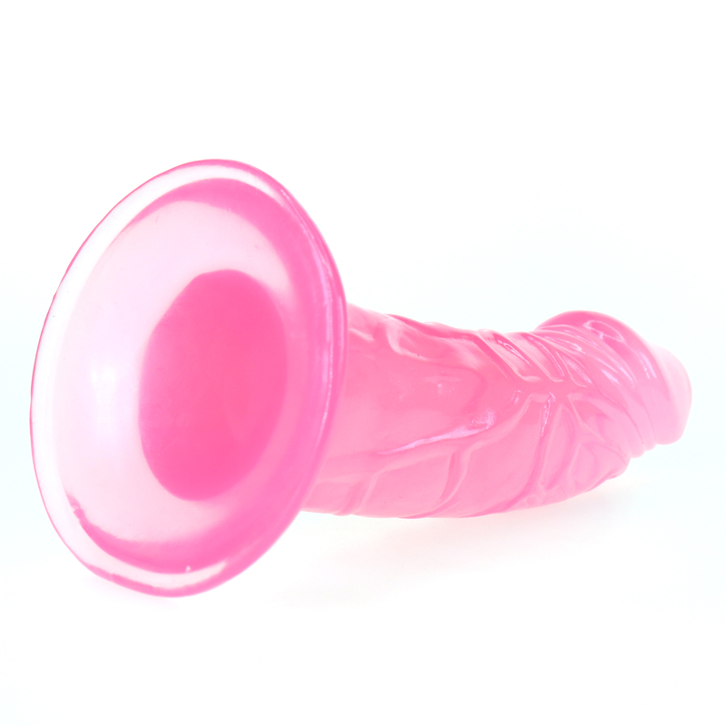 Crystal Suction Realistic Dildo 5.7"