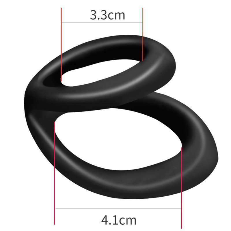 Uplift Silicone Cock & Ball Support C-Ring