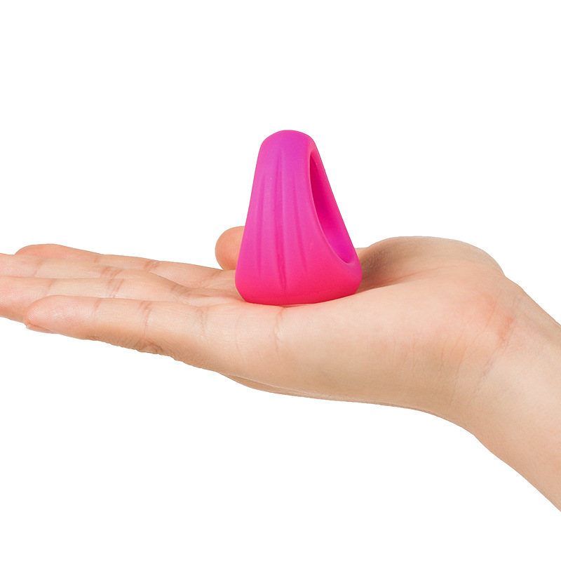 Silicone 3 in 1 Penis Ring
