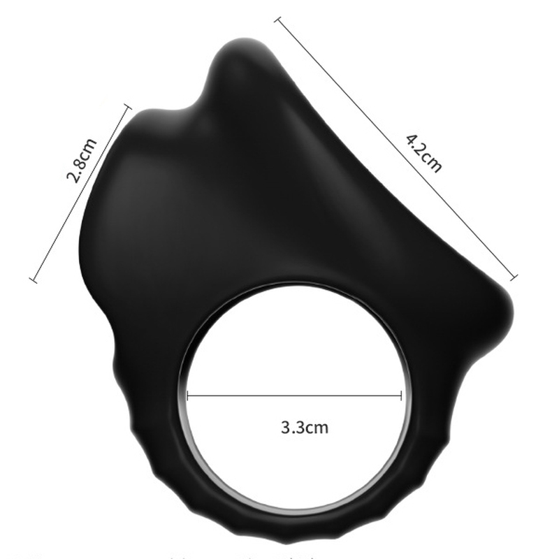 Triple Silicone Cock Ball Ring