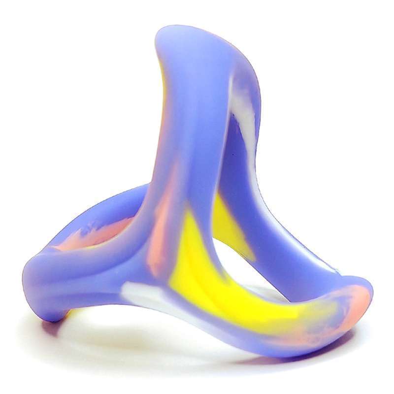 Whirlwind Silicone Cock Ring