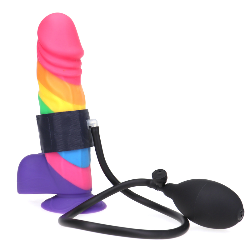 Inflatable Strap Cock Ring