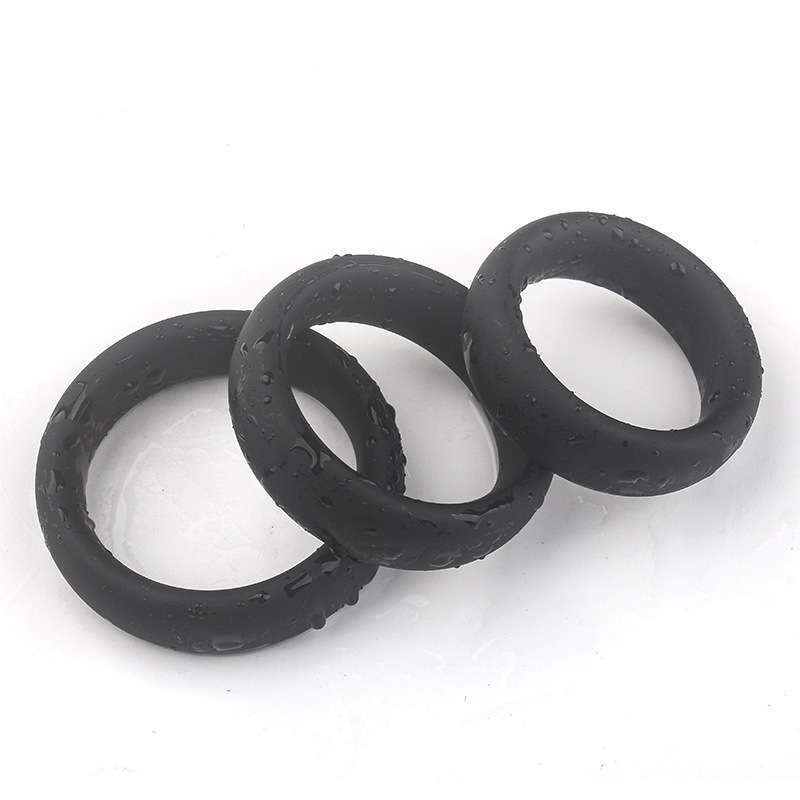 Thick 3 C-Ring Set - Stretchy Silicone