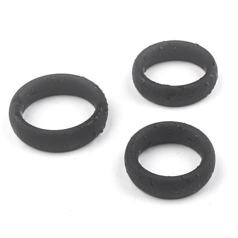 Thick 3 C-Ring Set - Stretchy Silicone