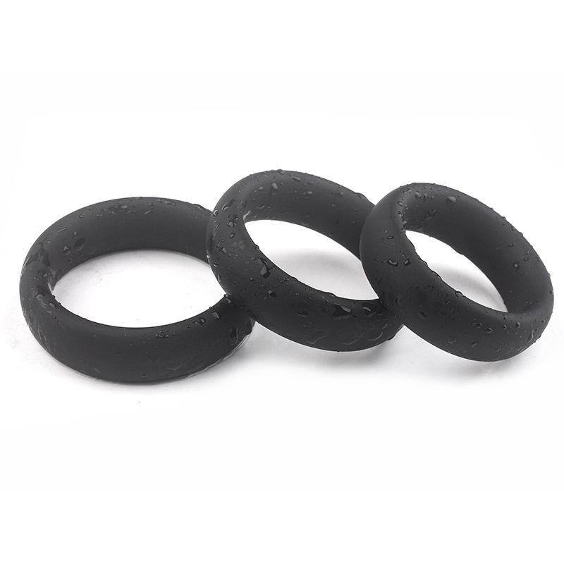 Thick 3 C-Ring Set - Stretchy Silicone