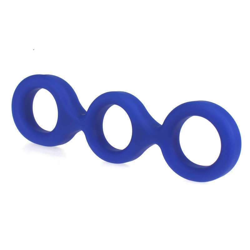 Liquid Silicone Three Ring Cock Ring