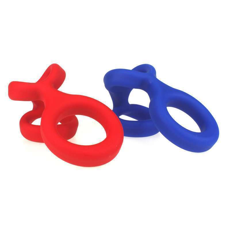 Liquid Silicone Three Ring Cock Ring