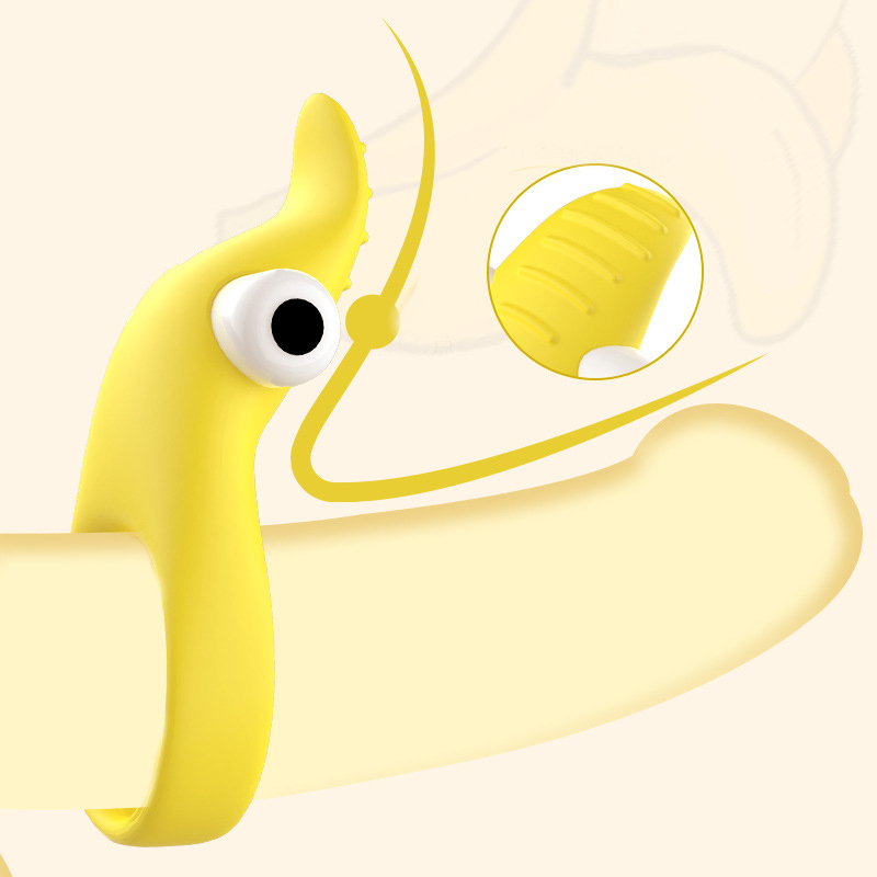 Banana Skin Vibrating Cock Ring
