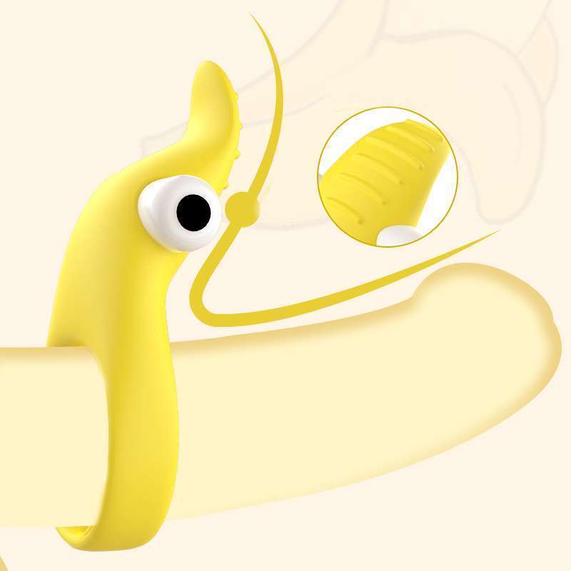 Banana Skin Vibrating Cock Ring