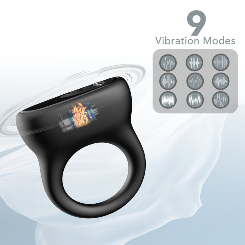 Wireless Silicone Vibrating Love Ring
