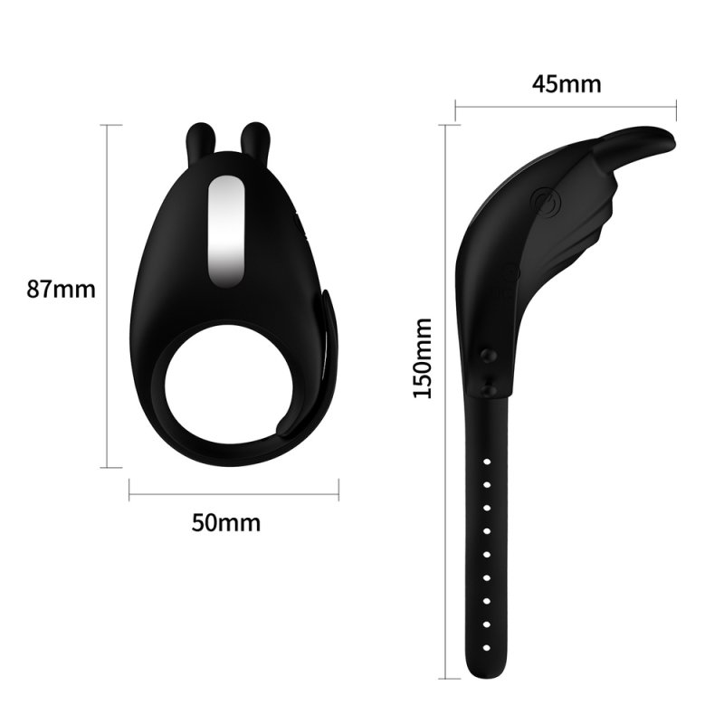 Adjustable Silicone Vibration Cock Ring
