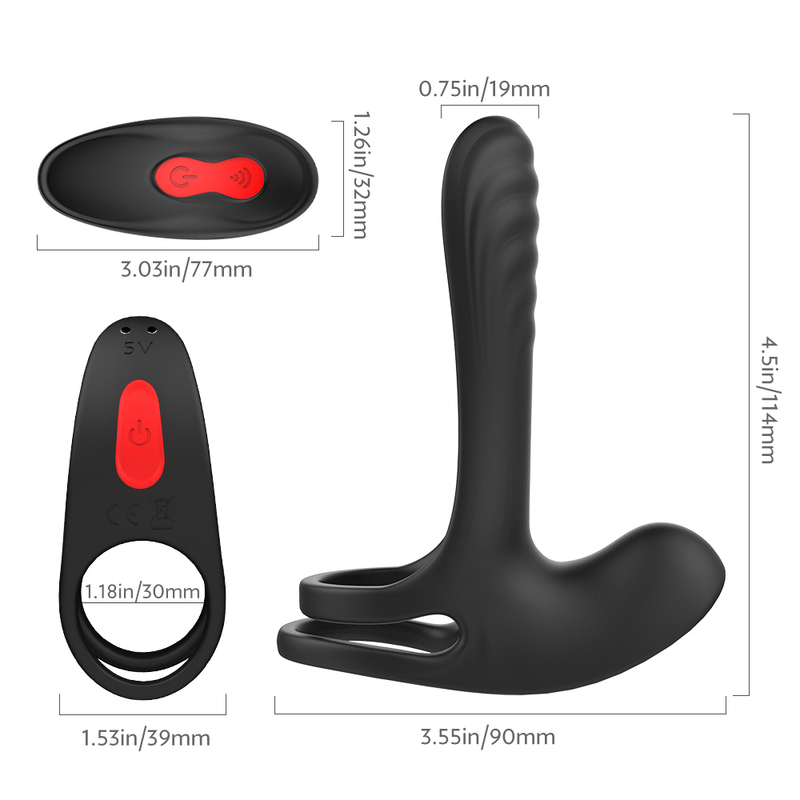 Frank Double Stimulus Cock Ring