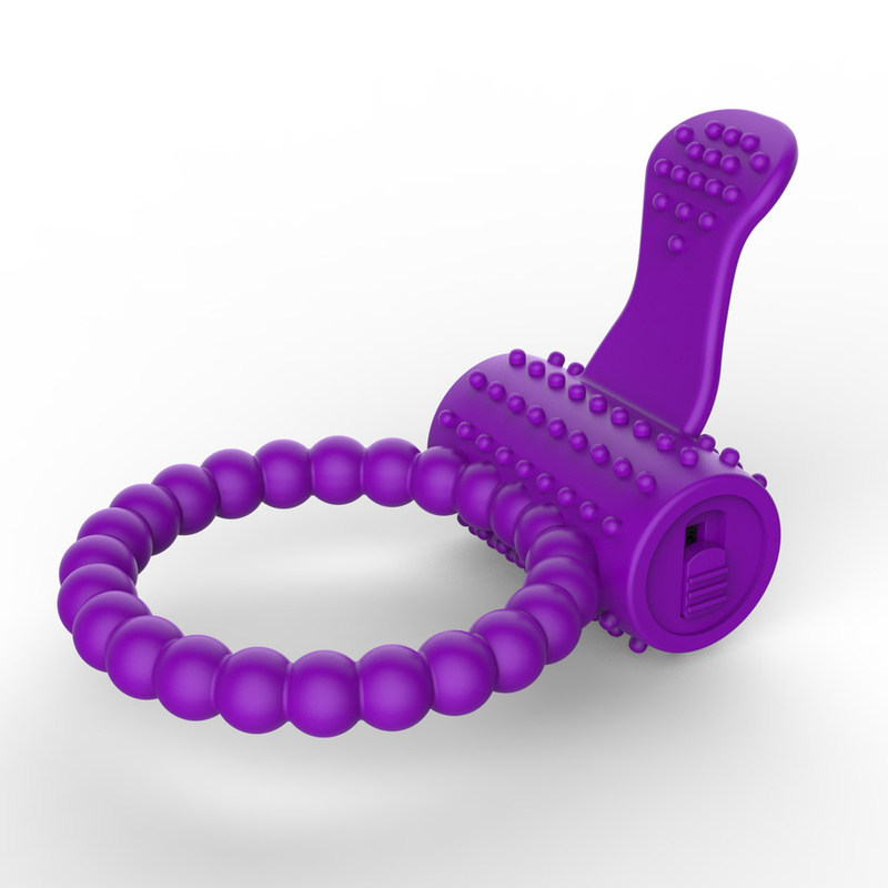 Tongue Silicone Cock Ring