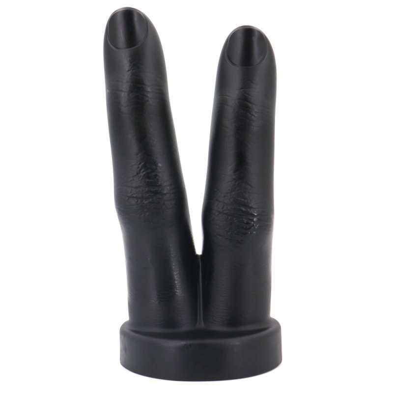 PVC Large 10.4 inch Double Finger Cock