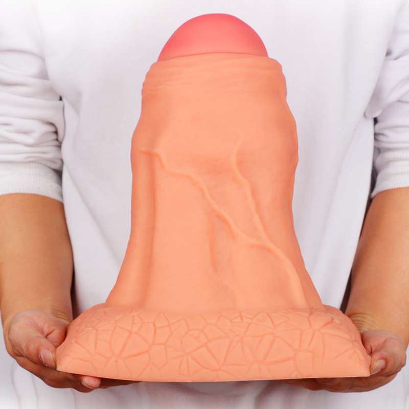 Oversized Soft Liquid Silicone Dildo