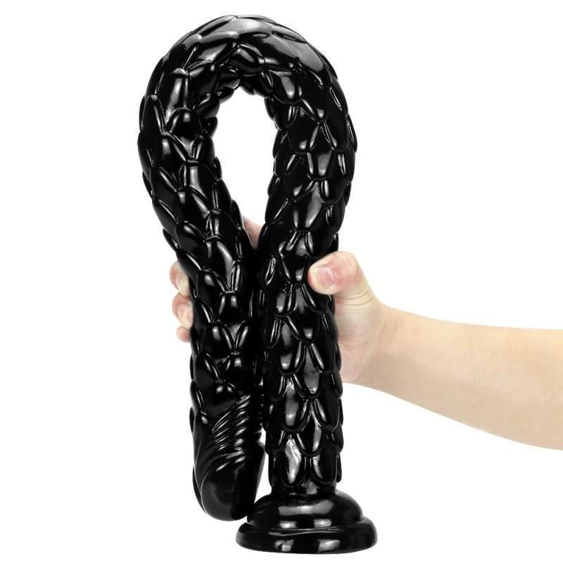 Scale Pattern 62 cm/24.4 inch PVC Dildo