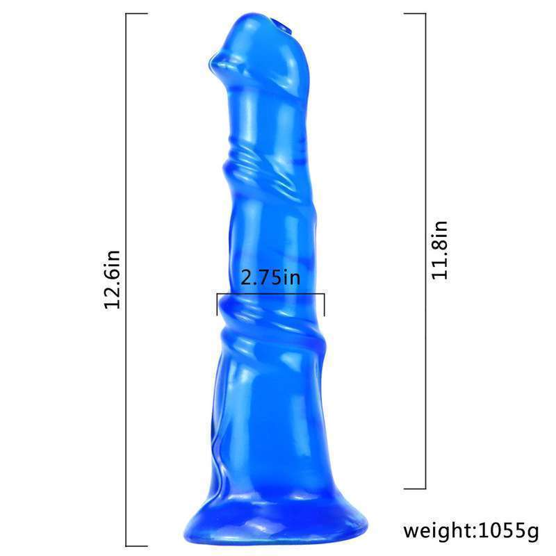 Realistic Colorful 12.6"/32 cm Dildo - Libation