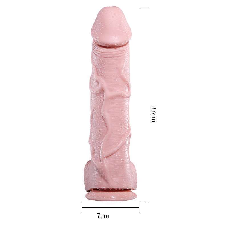 Oversize Realistic Dildo - 14.6 Inches