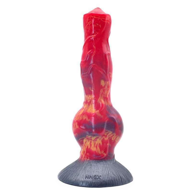 Wolf  Colorful Cock - Fire