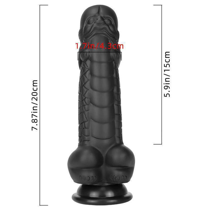 Alien Lifelike Silicone Face Dildo