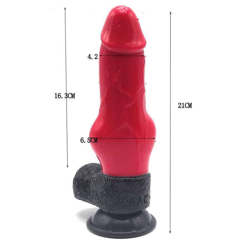 Dragon Dildo 8.1" Silicone Realistic Animal Dildo