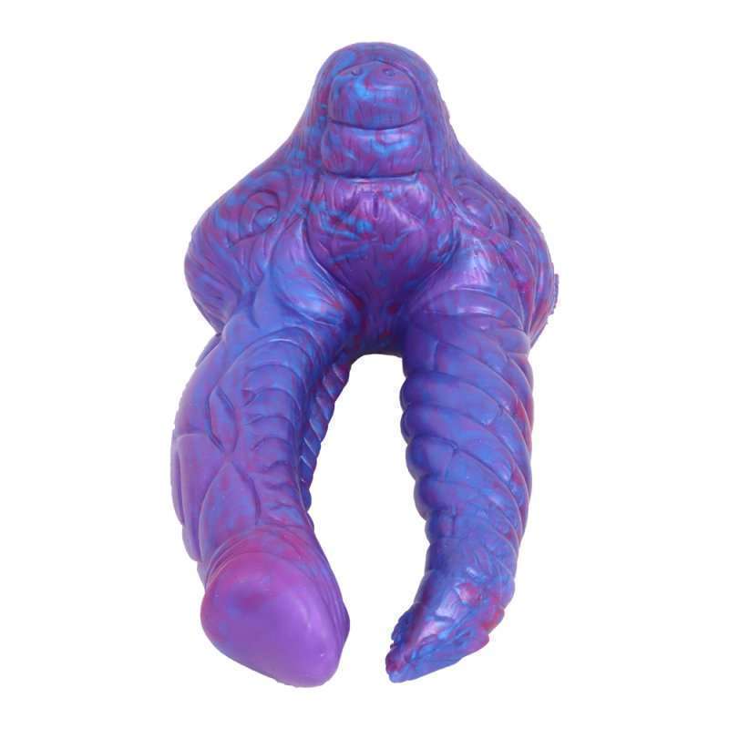 Blue Demon Realistic Double Dildo - 03