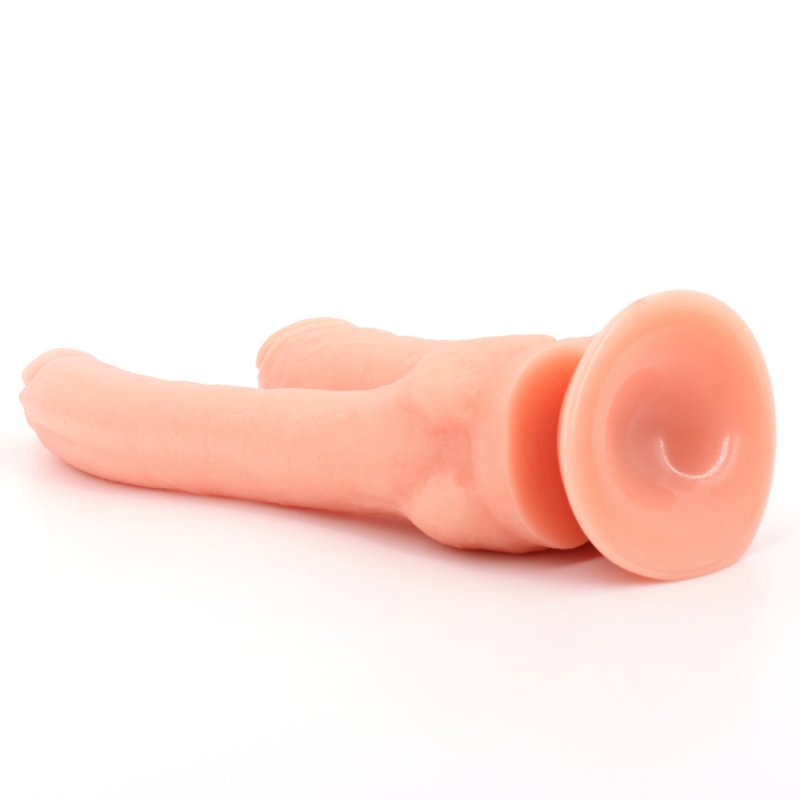 PVC Large 9.4 inch Double Cock