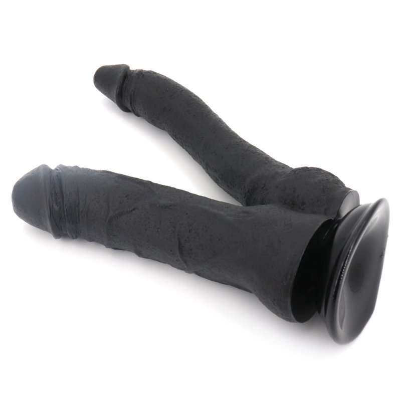 PVC Large 9.4 inch Double Cock